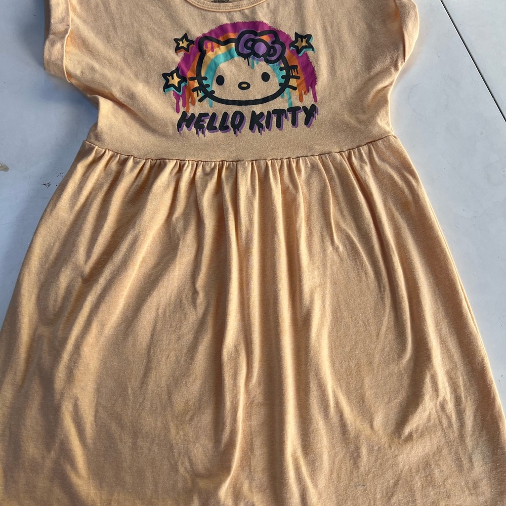 Sanrio Hello Kitty Beige and Pink Tee